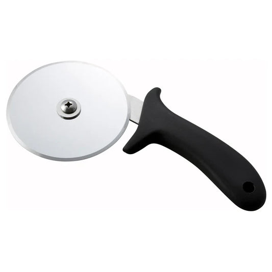 WINCO Pizza Cutter, 4”Dia Blade, Black PP Hdl