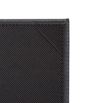 Winco Two-View Menu Cover - Black, 8-1/2" X 11"