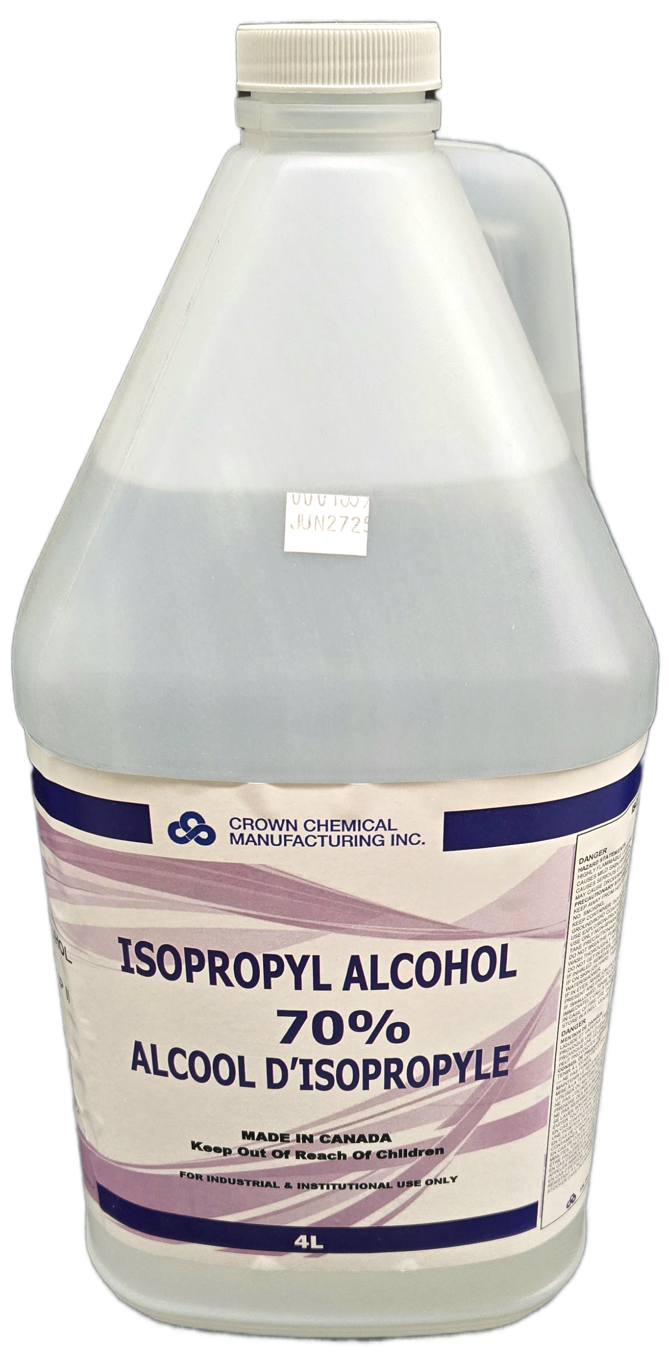 Crown Chemical 70% Isopropyl Alcohol (4 L)