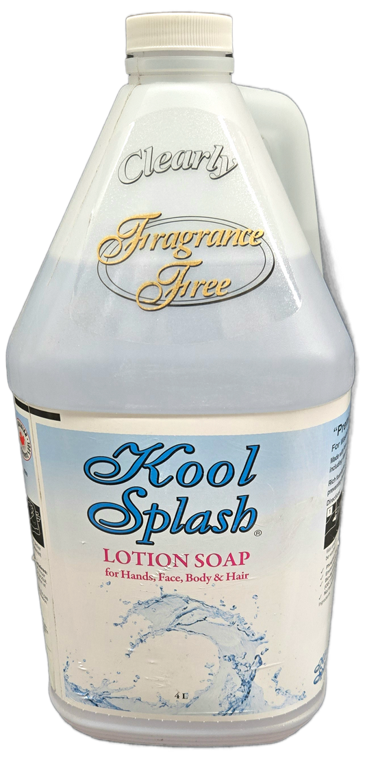 KOOL SPLASH® Clearly Fragrance Free Lotion Soap (4 L)