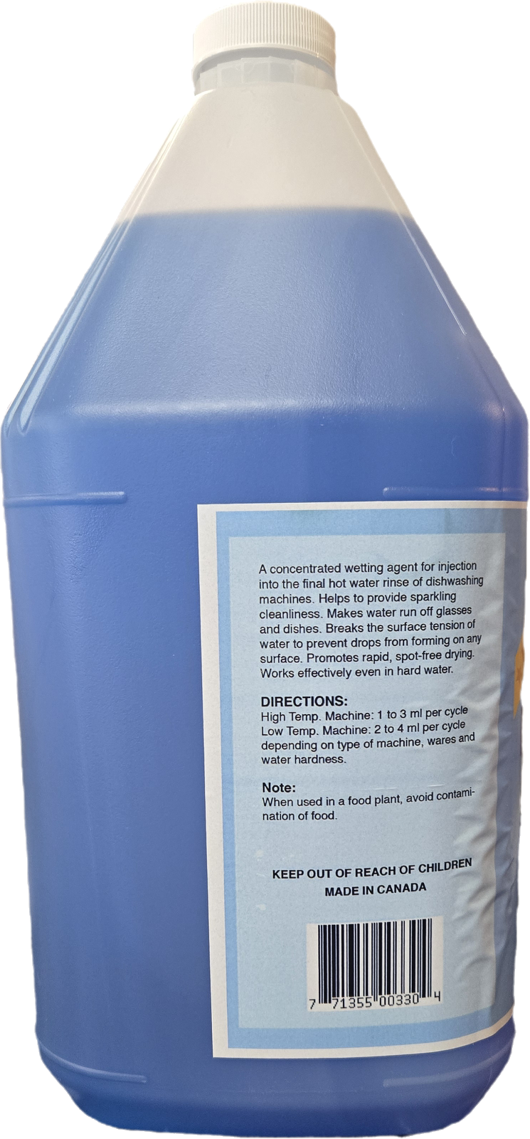 Eastfair Rinse Agent for High & Low Temp. Washing Machines