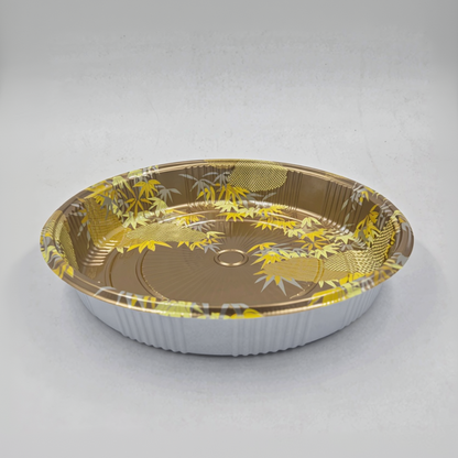 JD 14" Round Sushi Party Tray With Lid