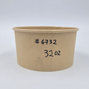 Bol en papier kraft 96 cl (sans couvercle)