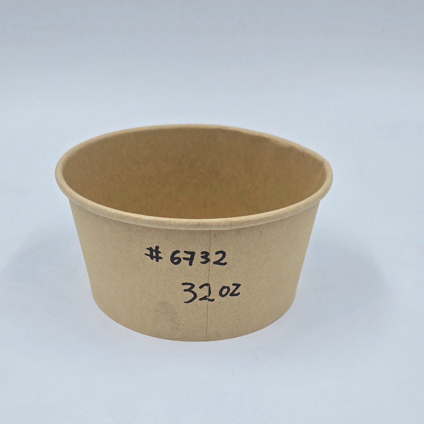 Kraft paper bowl 32oz (without Lid)