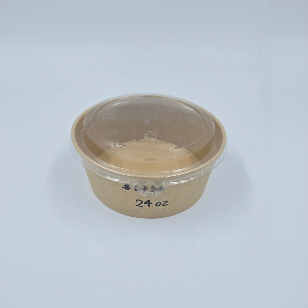 Bol en carton kraft 24 oz (sans couvercle)
