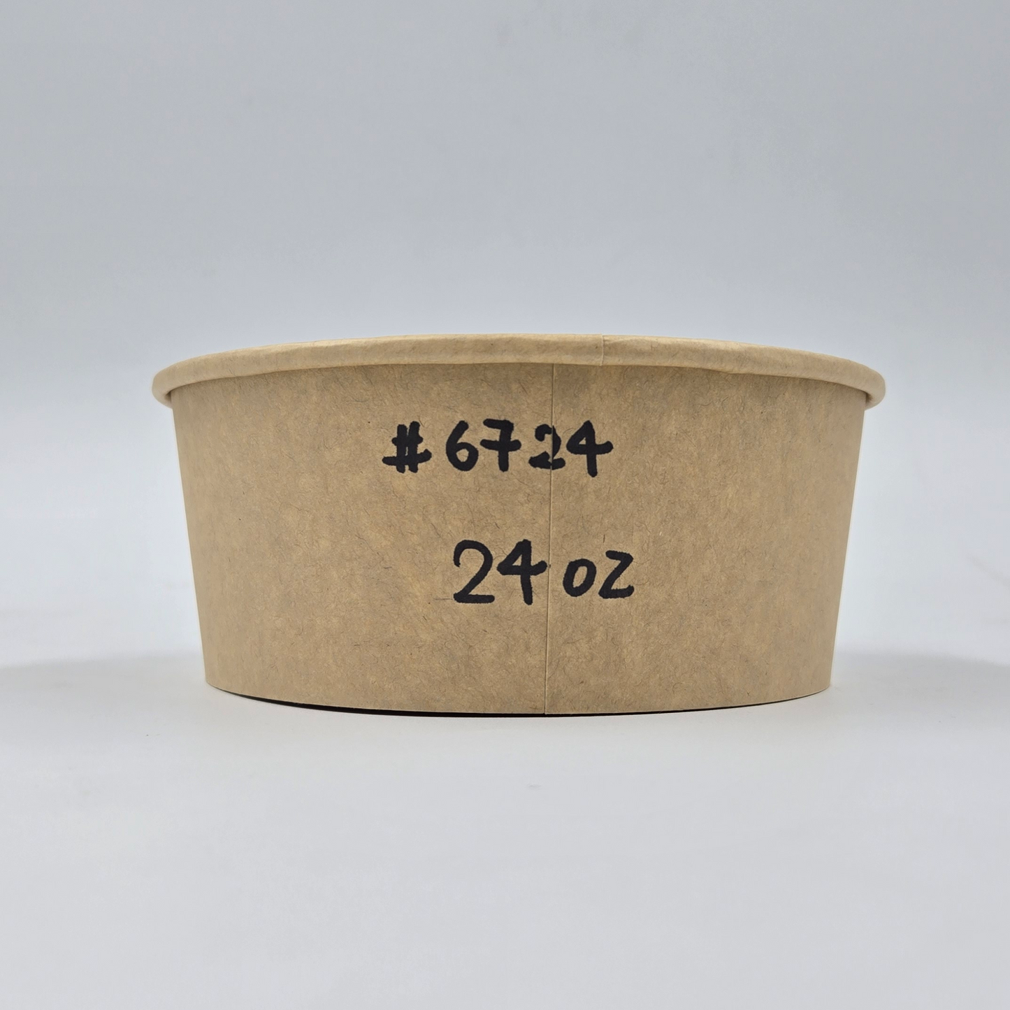 Kraft paper bowl 24oz (without Lid)