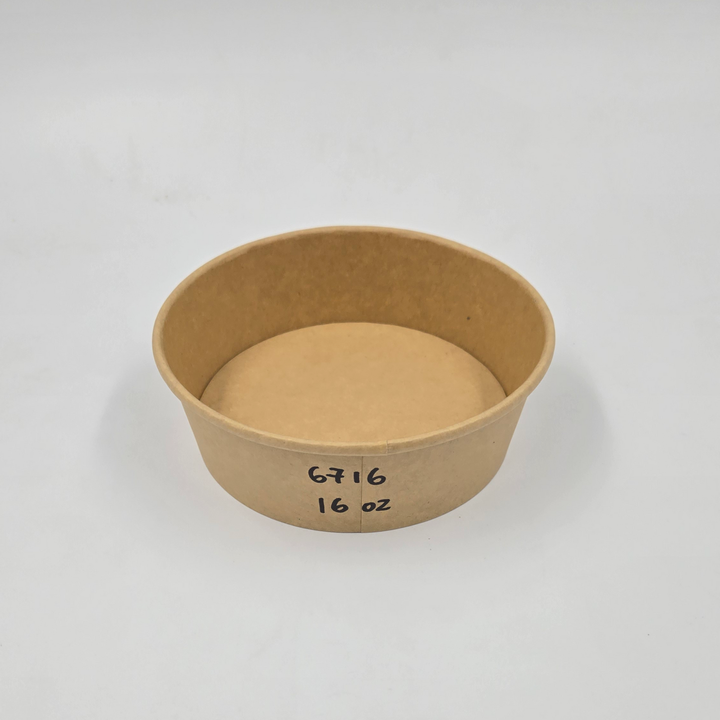 Kraft paper bowl 16oz (without Lid)