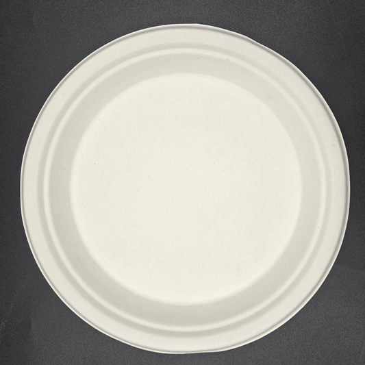 9" 1 COMPARTMENT ROUND PLATE