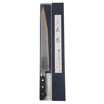 KORIN MASAMOTO VIRGIN CARBON STEEL SUJIHIKI 10.5”（27CM)-RIGHT