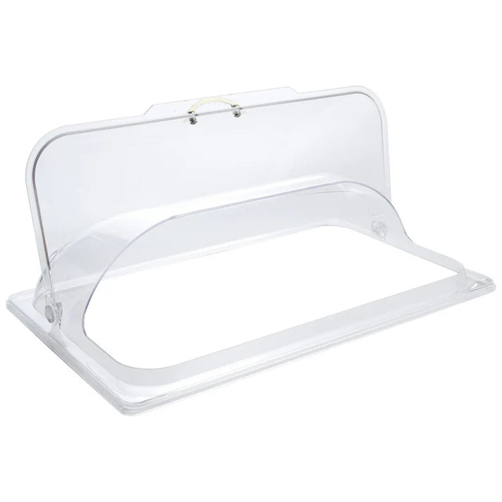 WINCO Dome Cover, Full-Size, Flip Opening, Polycarbonate