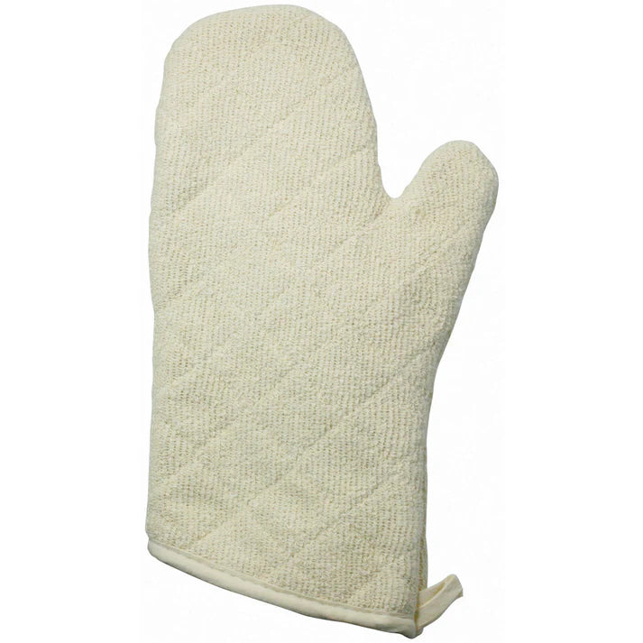 Manique de four Winco, tissu éponge, doublure en silicone