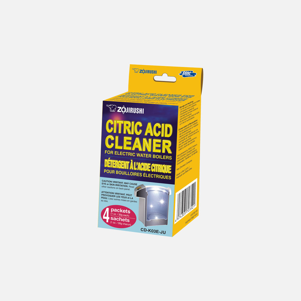 Zojirushi Citric Acid Cleaner For Electric Water Boilers