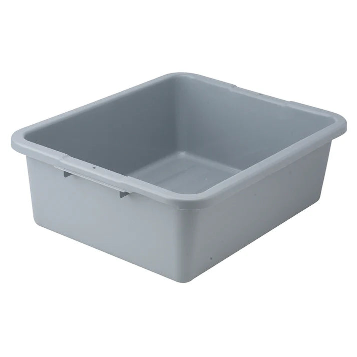 WINCO Heavyweight Polypropylene Dish Box, 7" Depth