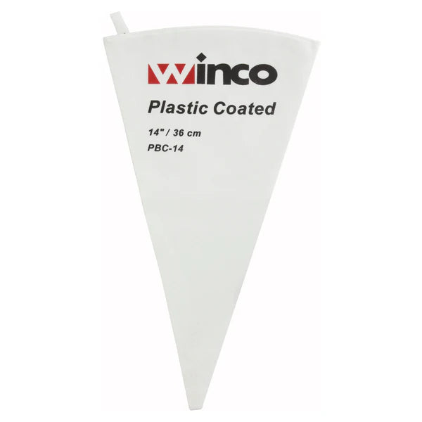 Poche à douille Winco, coton avec revêtement plastique