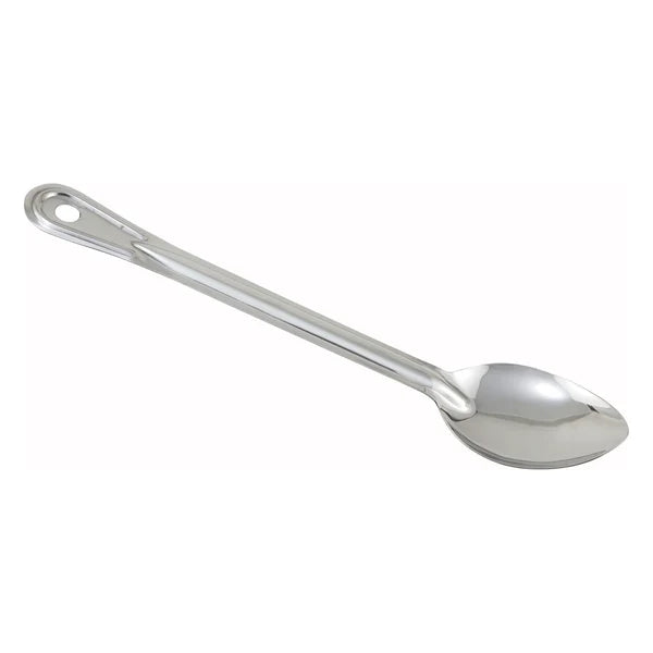 Winco  Basting Spoon, Stainless Steel, 1.2Mm - Solid