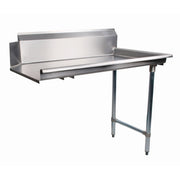 Table de nettoyage pour lave-vaisselle Omcan (à droite)
