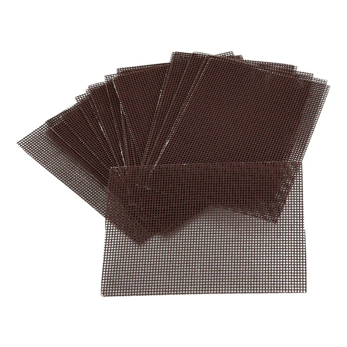 Écran de nettoyage pour plaque de cuisson Winco GSH-1, 10,2 cm x 14 cm, paquet de 20 pièces