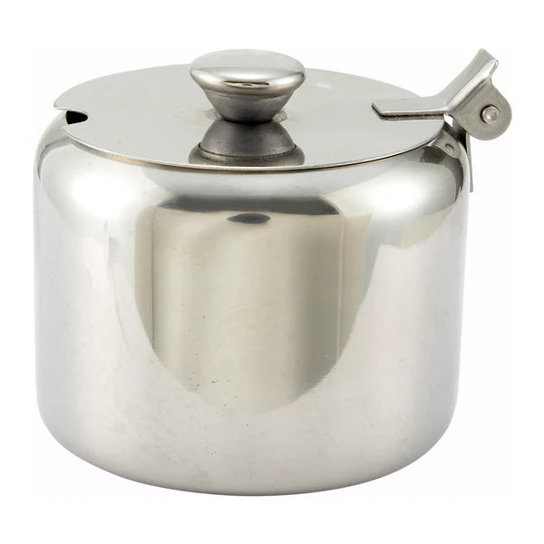 Winco Sugar Can, 10 Oz, Stainless Steel