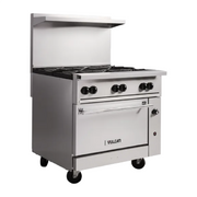 Vulcan 36'' Gas Range 2 Burners W/Standard Oven & 24'' Griddle (Natural Gas)