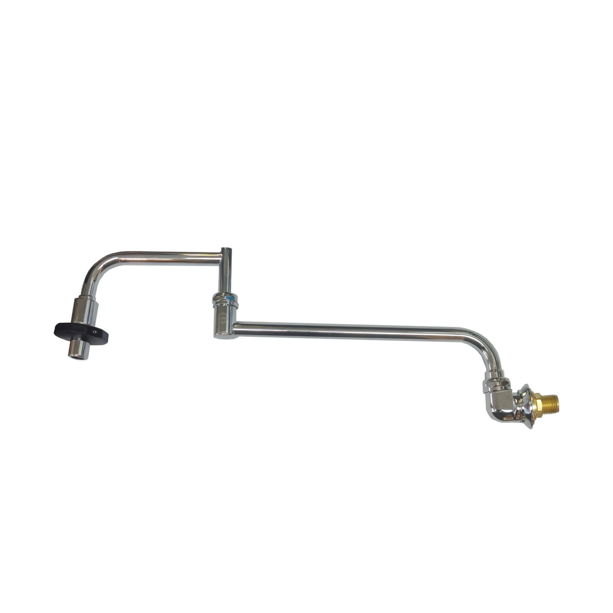 Robinet de remplissage mural double articulé de 18 po pour casseroles
