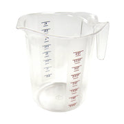 Winco Polycarbonate Measuring Cup With Color Graduations