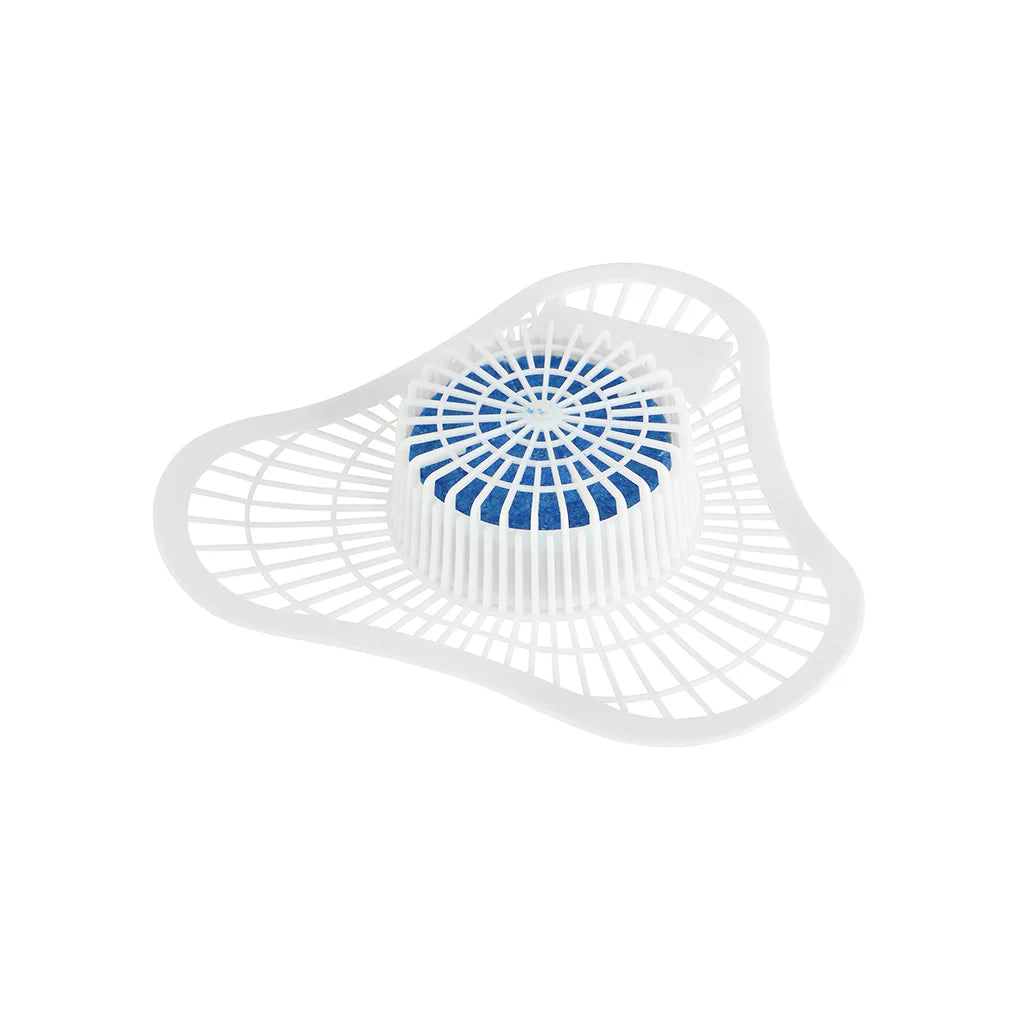 Globe Urinal Screen With Blue Cherry Non-Para Deodorant Block