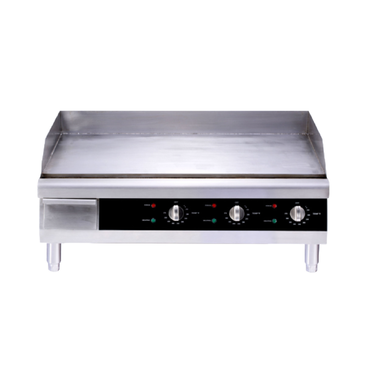 Omcan 30'' Countertop S/S Electric Griddle