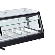 Vitrine à sushis réfrigérée Omcan de 51 po à vitre plate