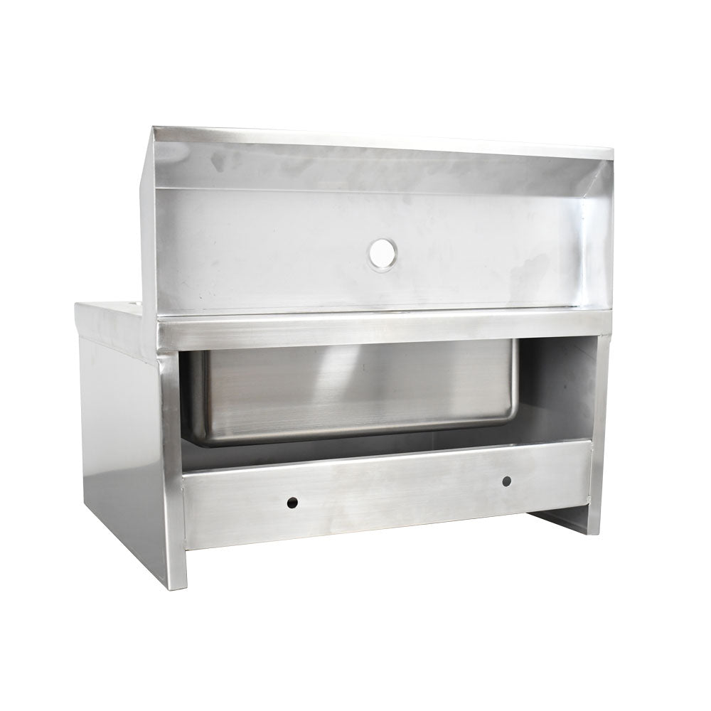 Omcan Fabricated Hand Sink W/Knee Valve Assembly