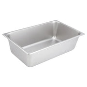 Winco Straight-Sided Steam Pan, 25 Gauge Stainless Steel