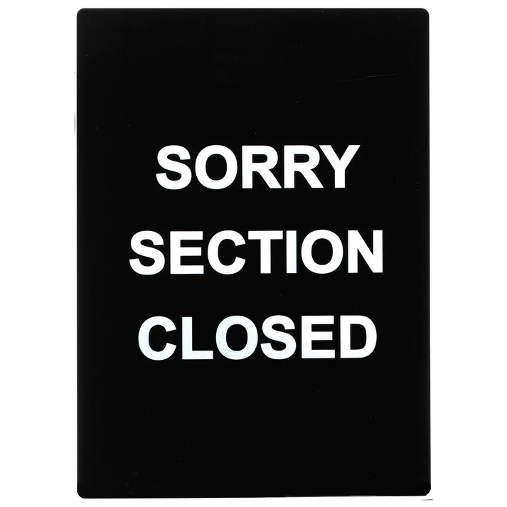 Winco Stanchion Frame Sign