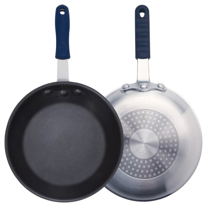 Winco Induction Ready Aluminum Fry Pan, Stainless Steel Bottom, Non-Stick