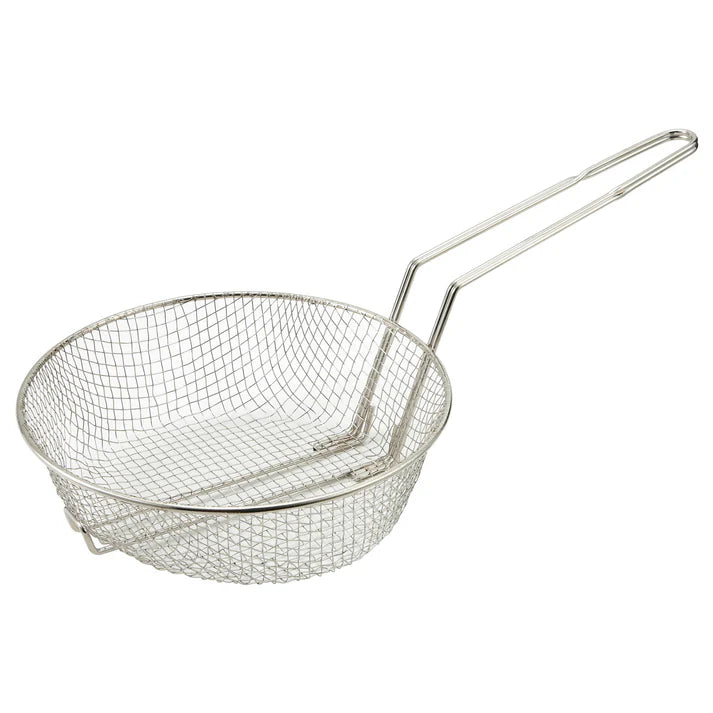WINCO Nickel Plated Steel Culinary Basket