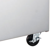 Omcan 60'' Refrigerated Prep Table, 2 Doors, 15 Cu. Ft.