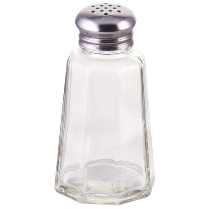 Glass Paneled Shakers With Mushroom Tops
