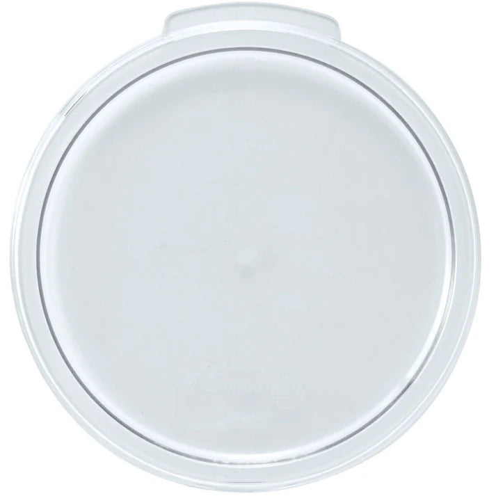 Winco Cover For Round Storage Container, Translucent, Polypropylene