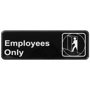 Winco Information Signs, 9”W X 3”H