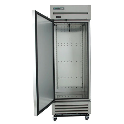 TRUE, 27"ONE SECTION REACH IN FREEZER WITH 1 LEFT HINGE SOLID DOOR, 115V