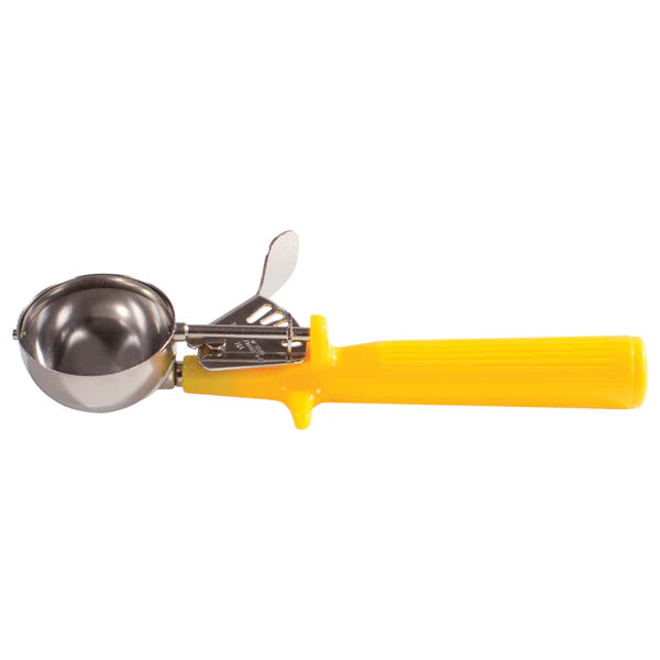 WINCO Prime 18/8 Stainless Steel One-Piece Thumb Press Disher
