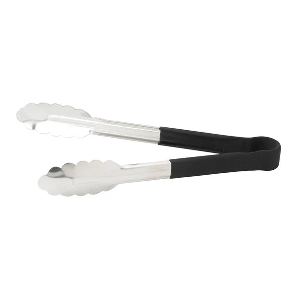 WINCO Heat Resistant Heavy-Duty Utility Tongs with Polypropylene Handle