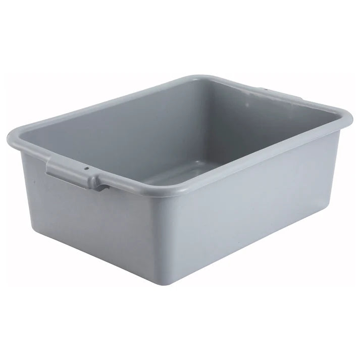 WINCO Standard Weight Polypropylene Dish Box