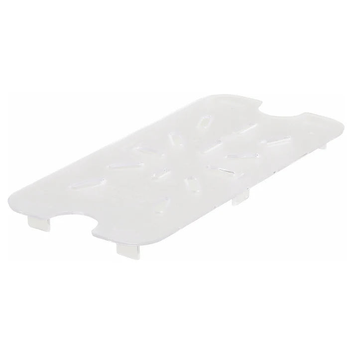 WINCO Polycarbonate Drain Shelf