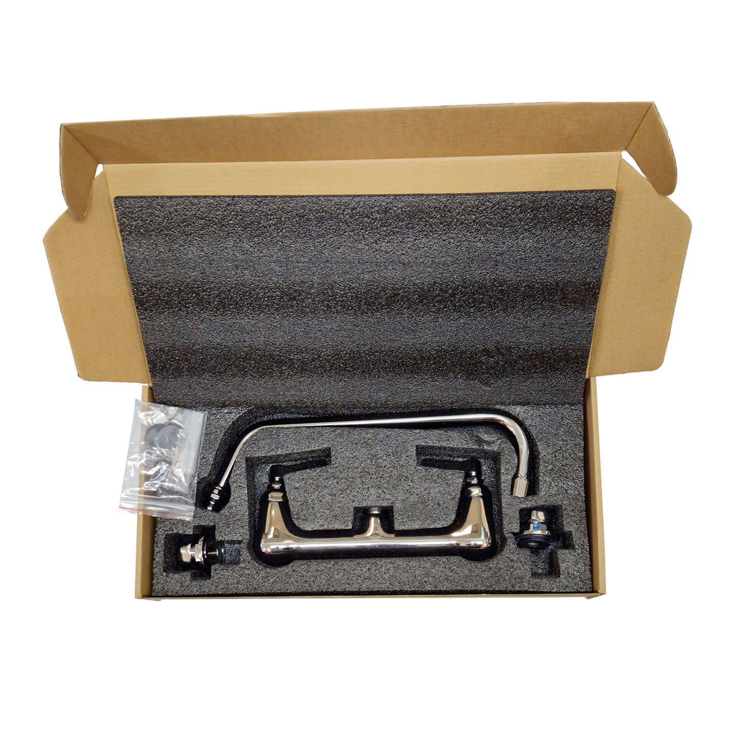 WALL MOUNT FAUCET WITH 12＂ SPOUT