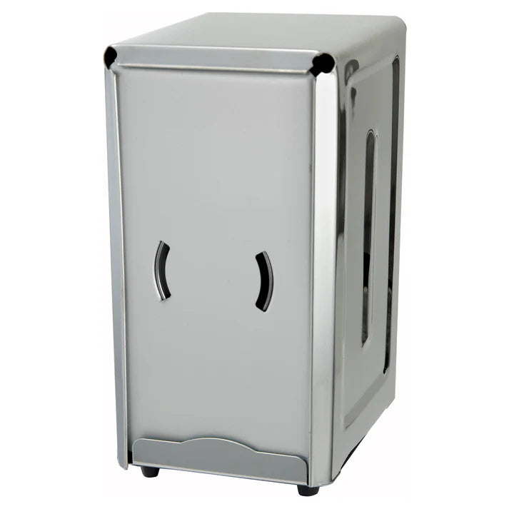 Winco Napkin Dispenser, Stainless Steel
