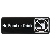 Winco Information Signs, 9”W X 3”H