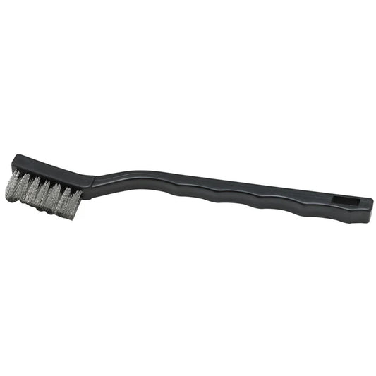 WINCO 7” Mini Utility Brush with Stainless Steel Bristles