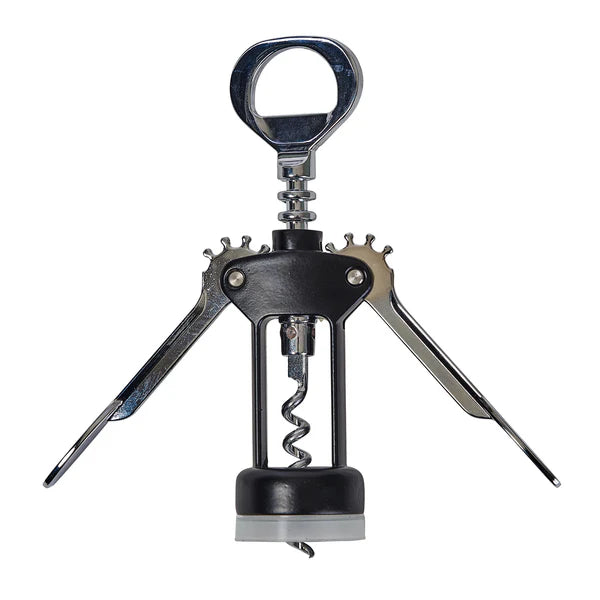 Winco Wing-Type Cork Screw - Black