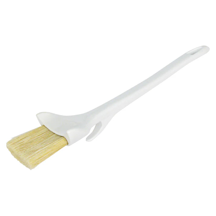 WINCO Pastry/Basting Brush with Hook and Wide Concave Head