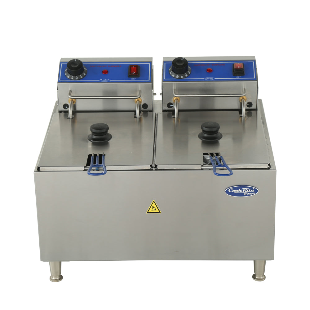 Friteuse électrique de comptoir Atosa Cookrite 32 lb