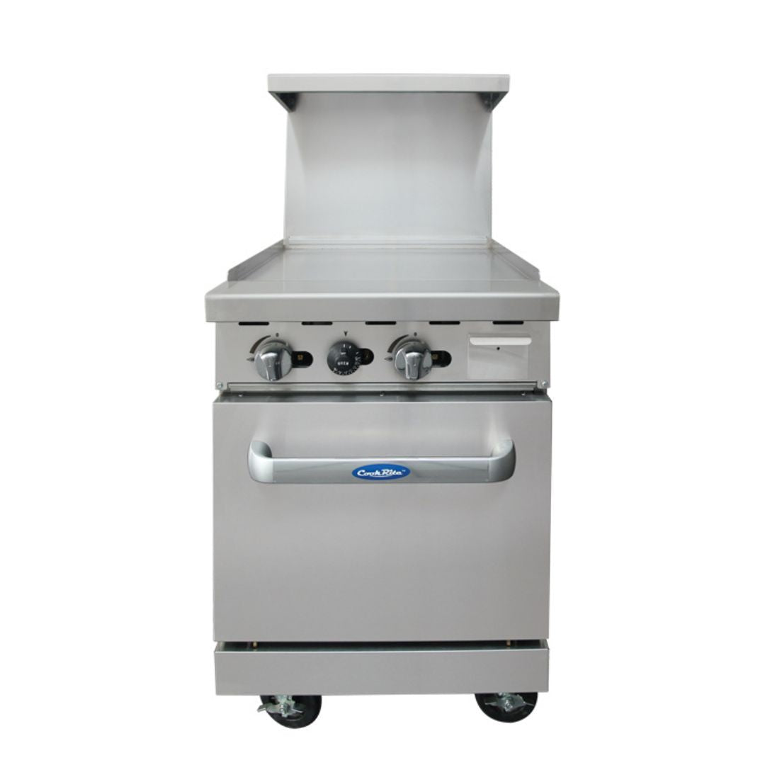 Atosa 24'' Gas Range W/24'' Griddle